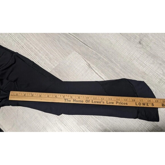 Lululemon Home Stretch Crop Black BLK Luxtreme 19" Women's Sz 6 LW6AEDS Leggings - Picture 8 of 9